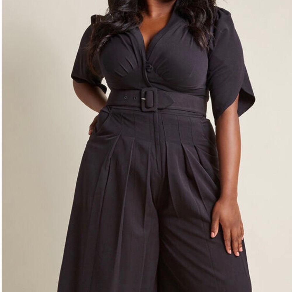 Vintage style Black jumpsuit